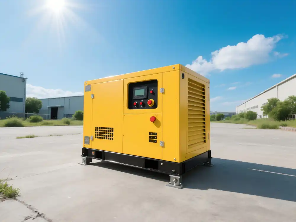 How do diesel generators compare to solar for temporary power needs?